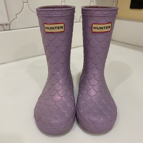 Purple Mermaid Hunter Boots 